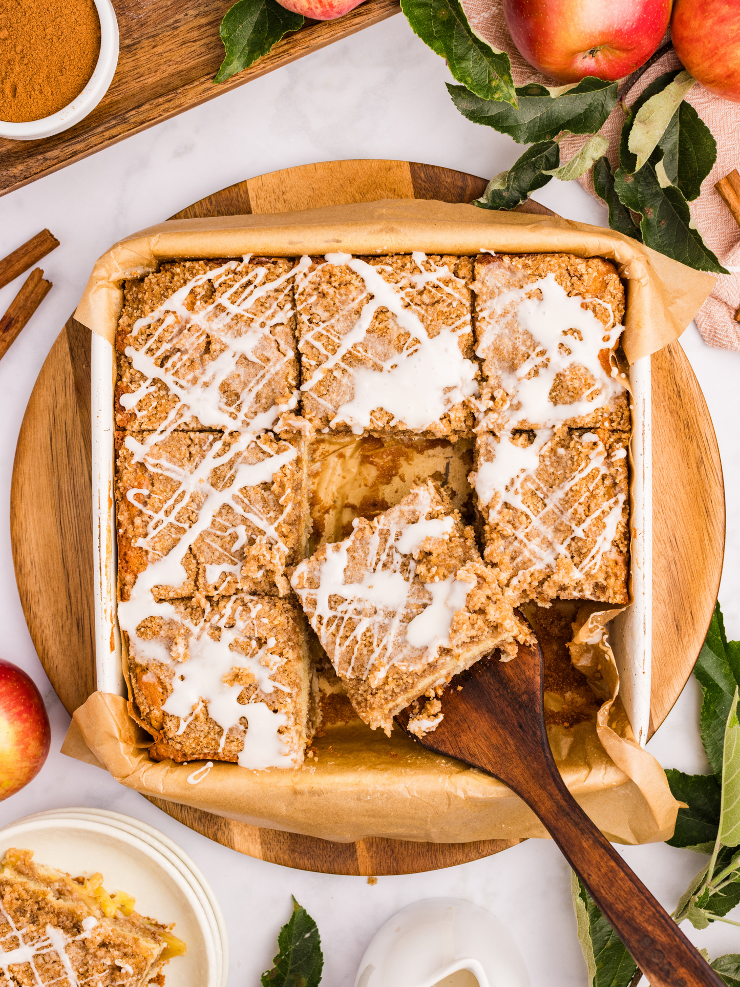 Semi Exclusive Apple Coffee Cake