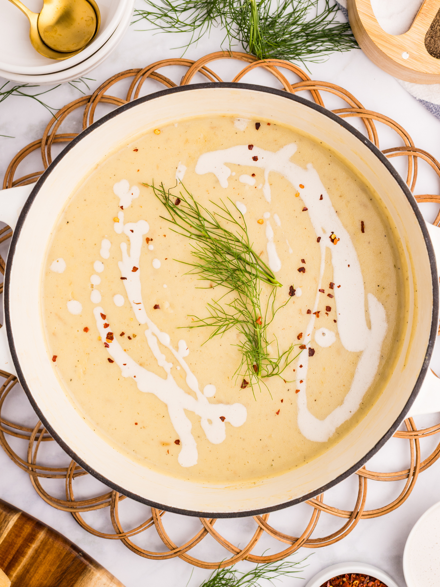 Fennel and Potato Soup