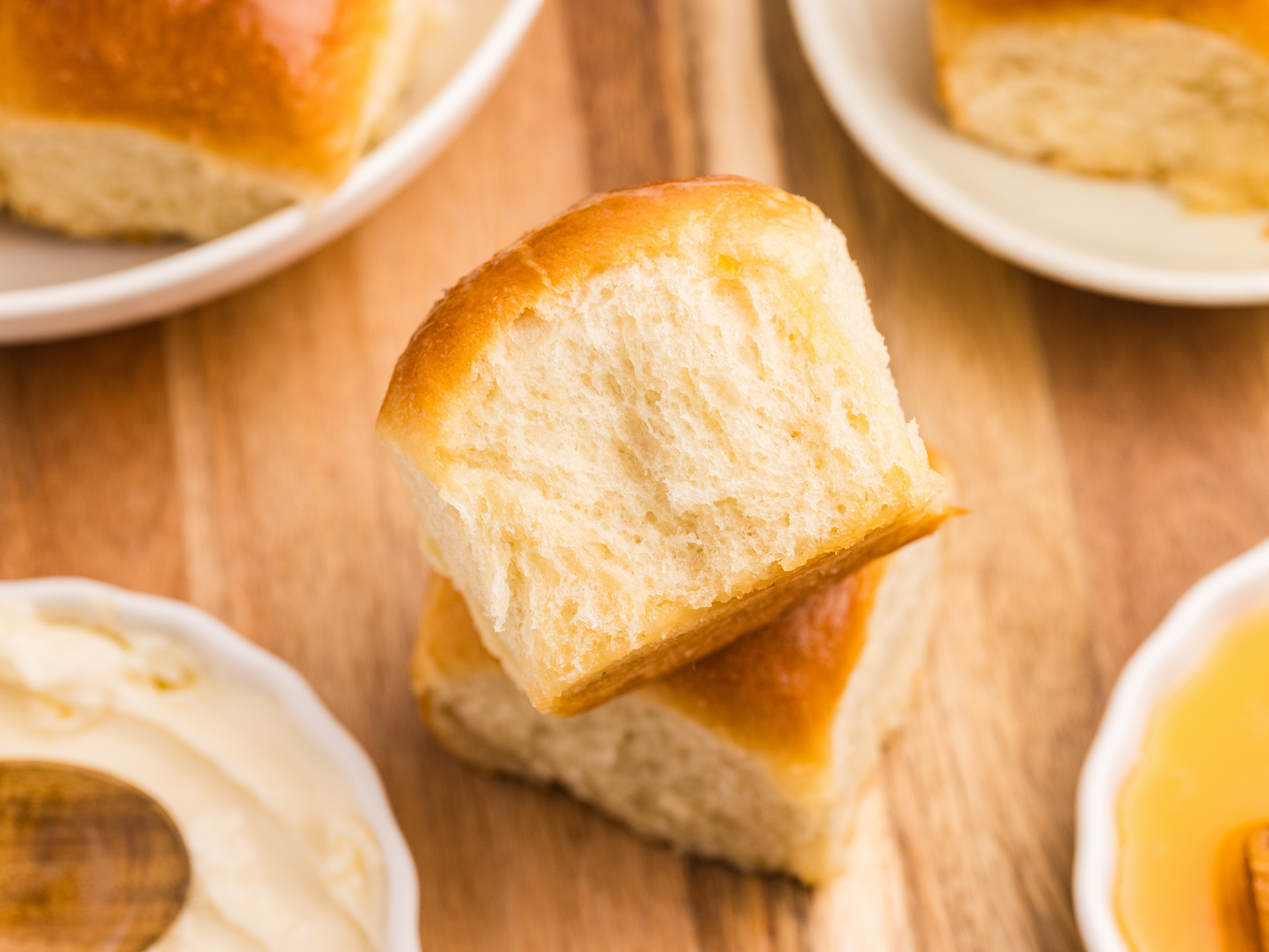 Exclusive Honey Butter Dinner Rolls