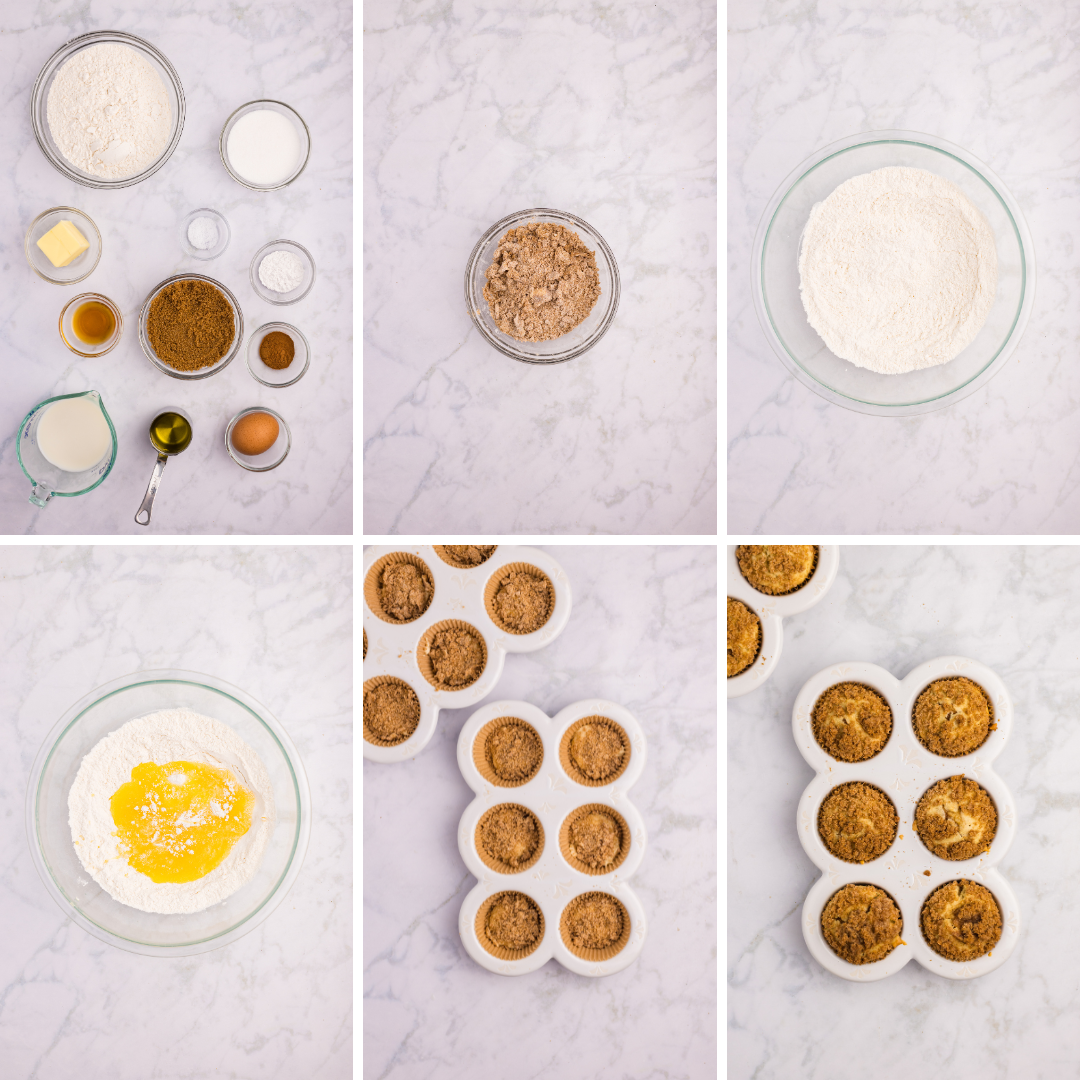 Semi-Exclusive Cinnamon Streusel Muffins