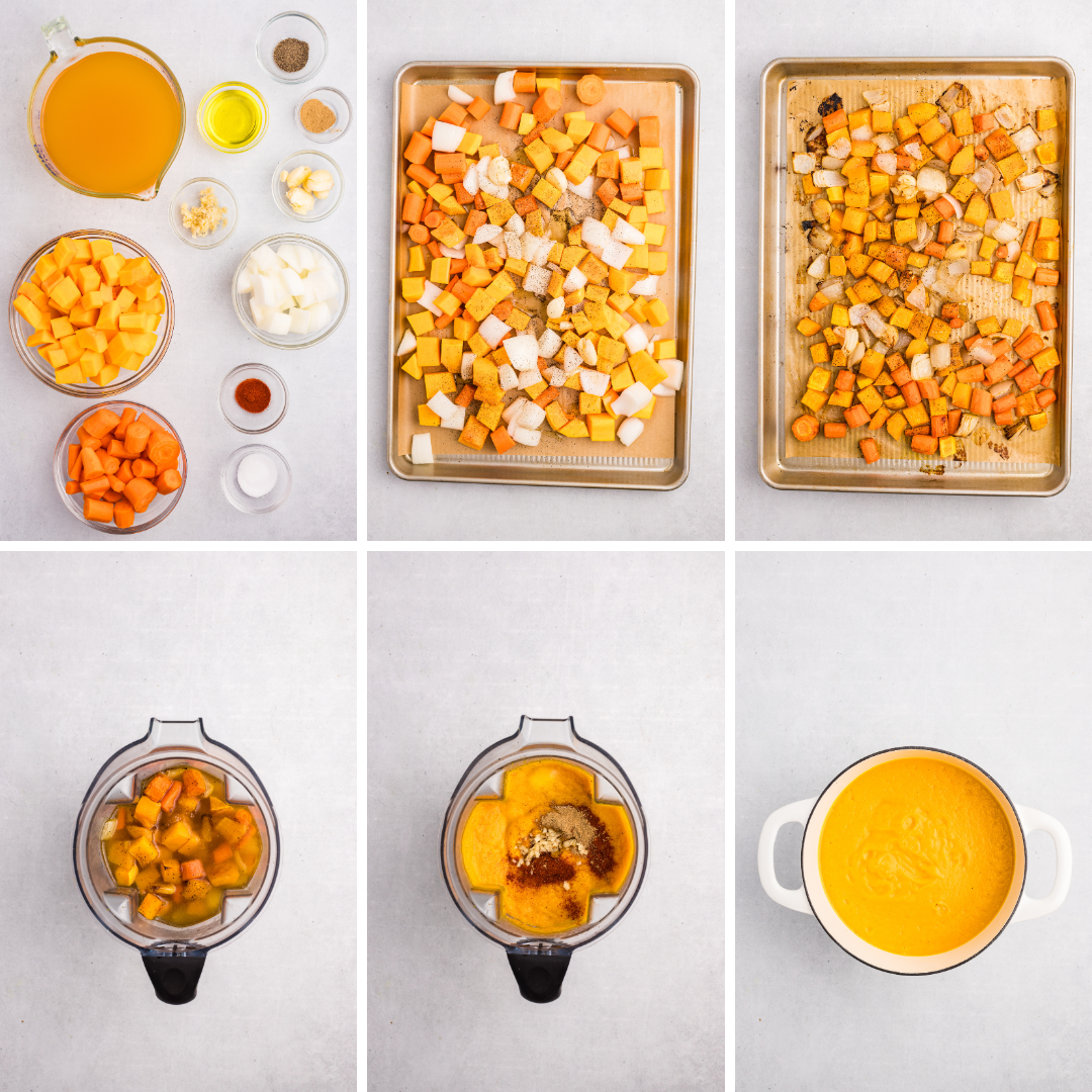 Butternut Squash and Carrot Soup