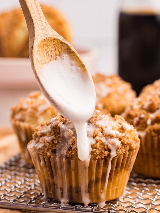 Semi-Exclusive Cinnamon Streusel Muffins