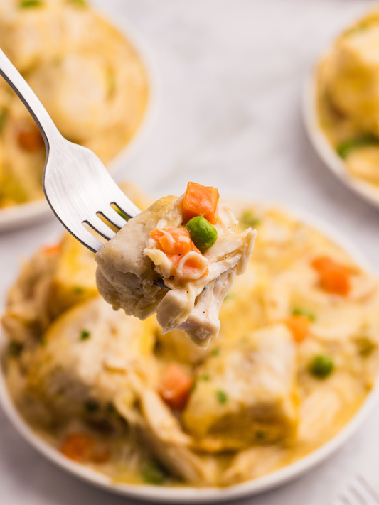 Slow Cooker Chicken and Biscuit