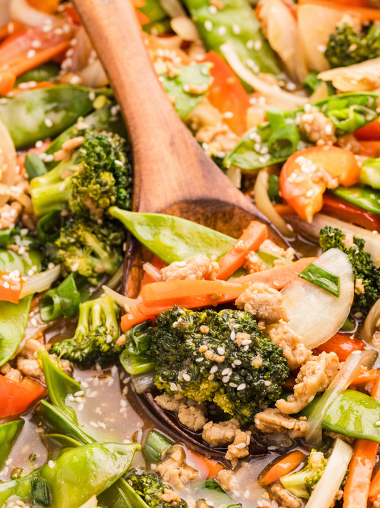 Ground Chicken Stir Fry