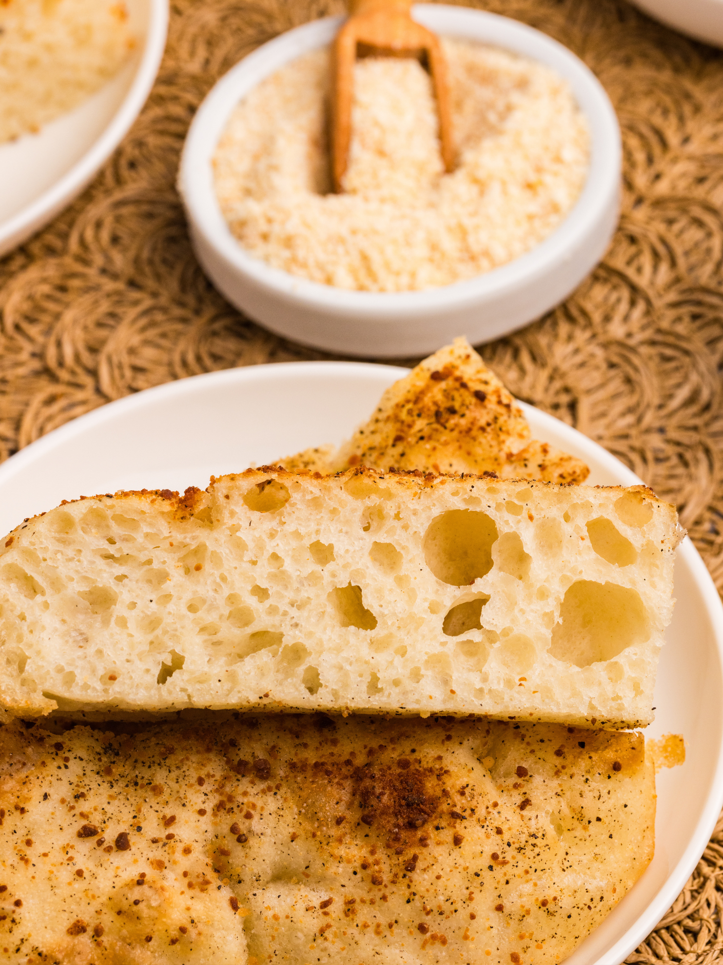 Black Pepper Focaccia