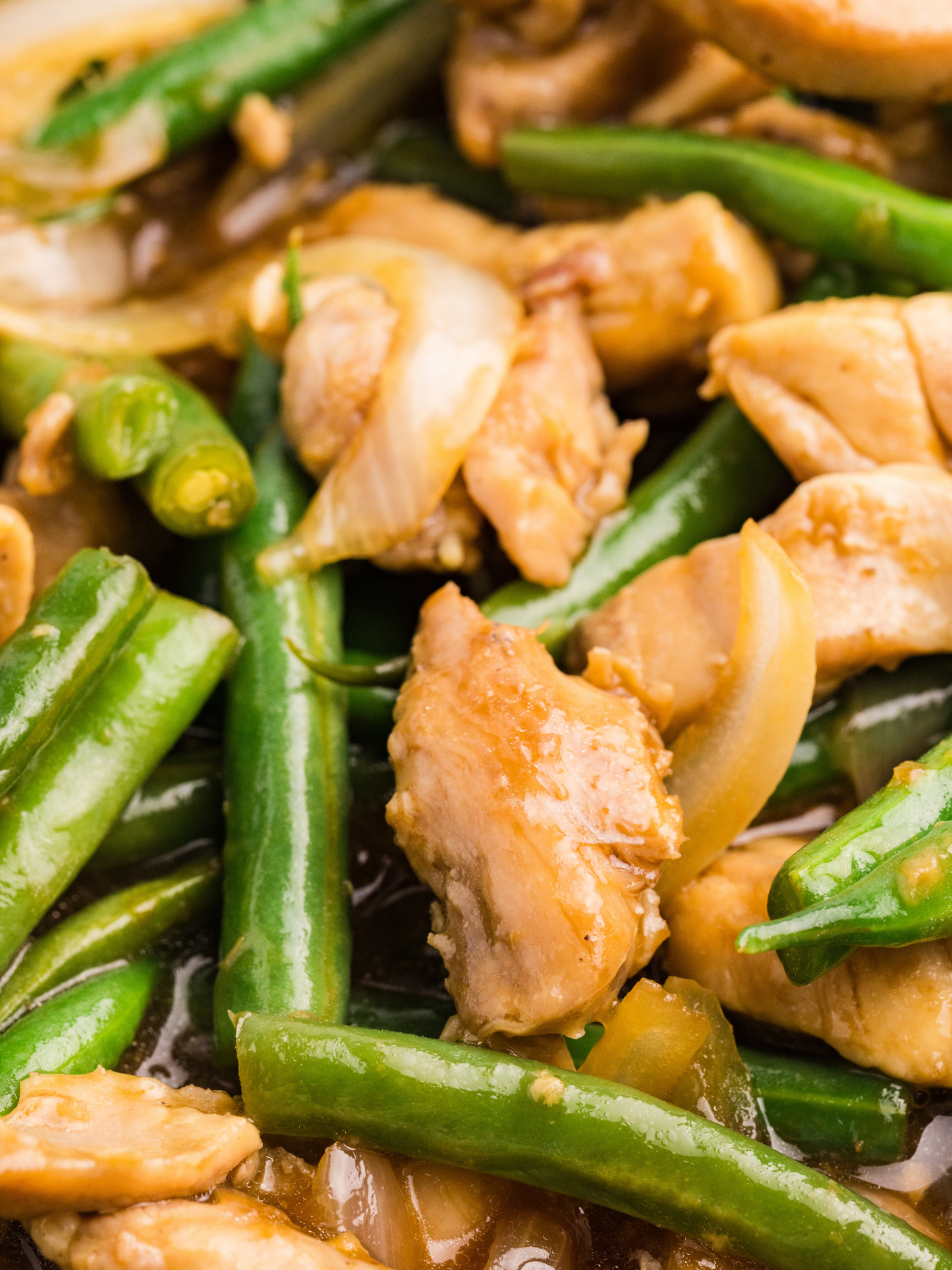 Chicken and String Bean Stir Fry