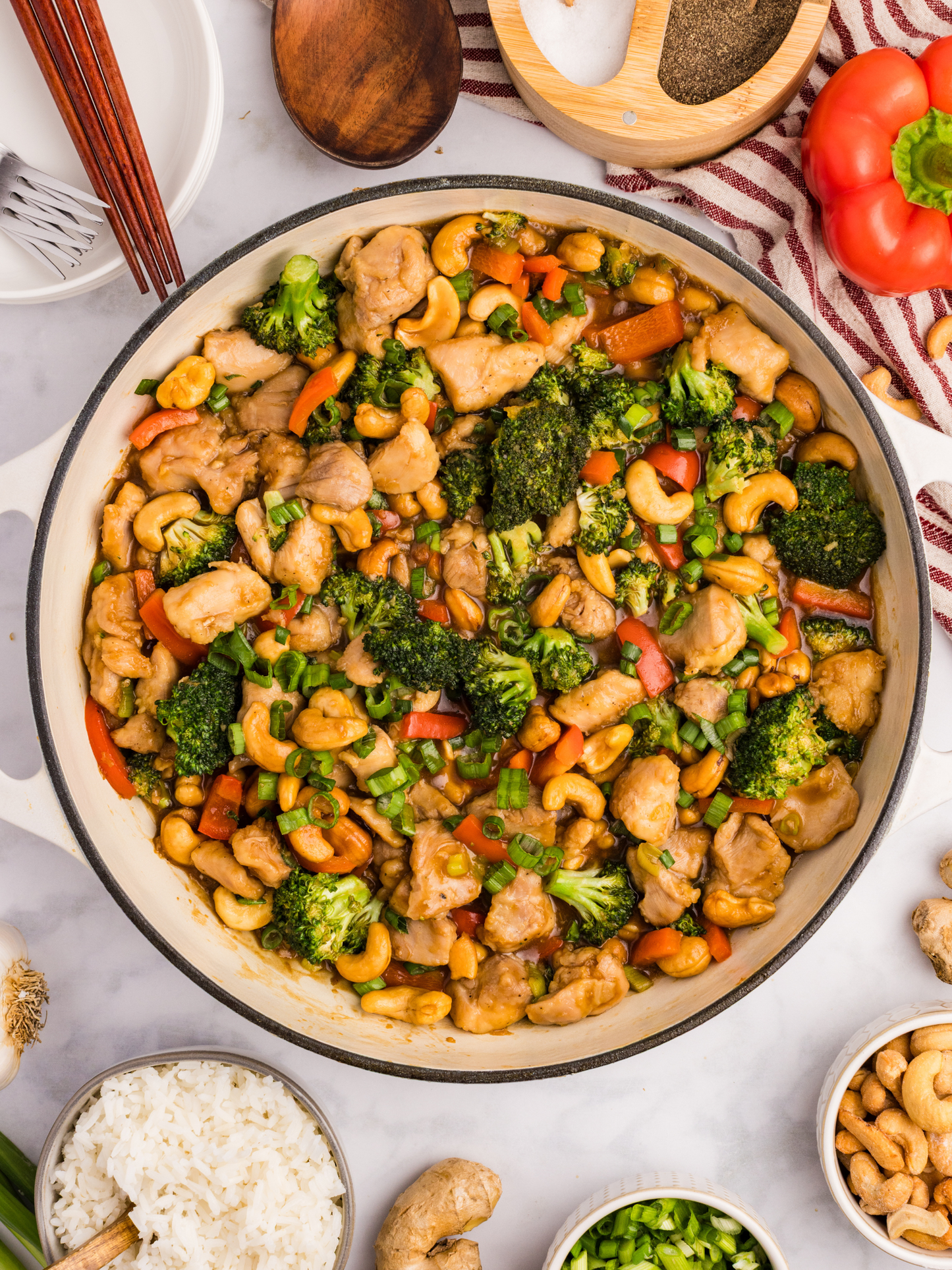 Chicken and Cashew Stir Fry