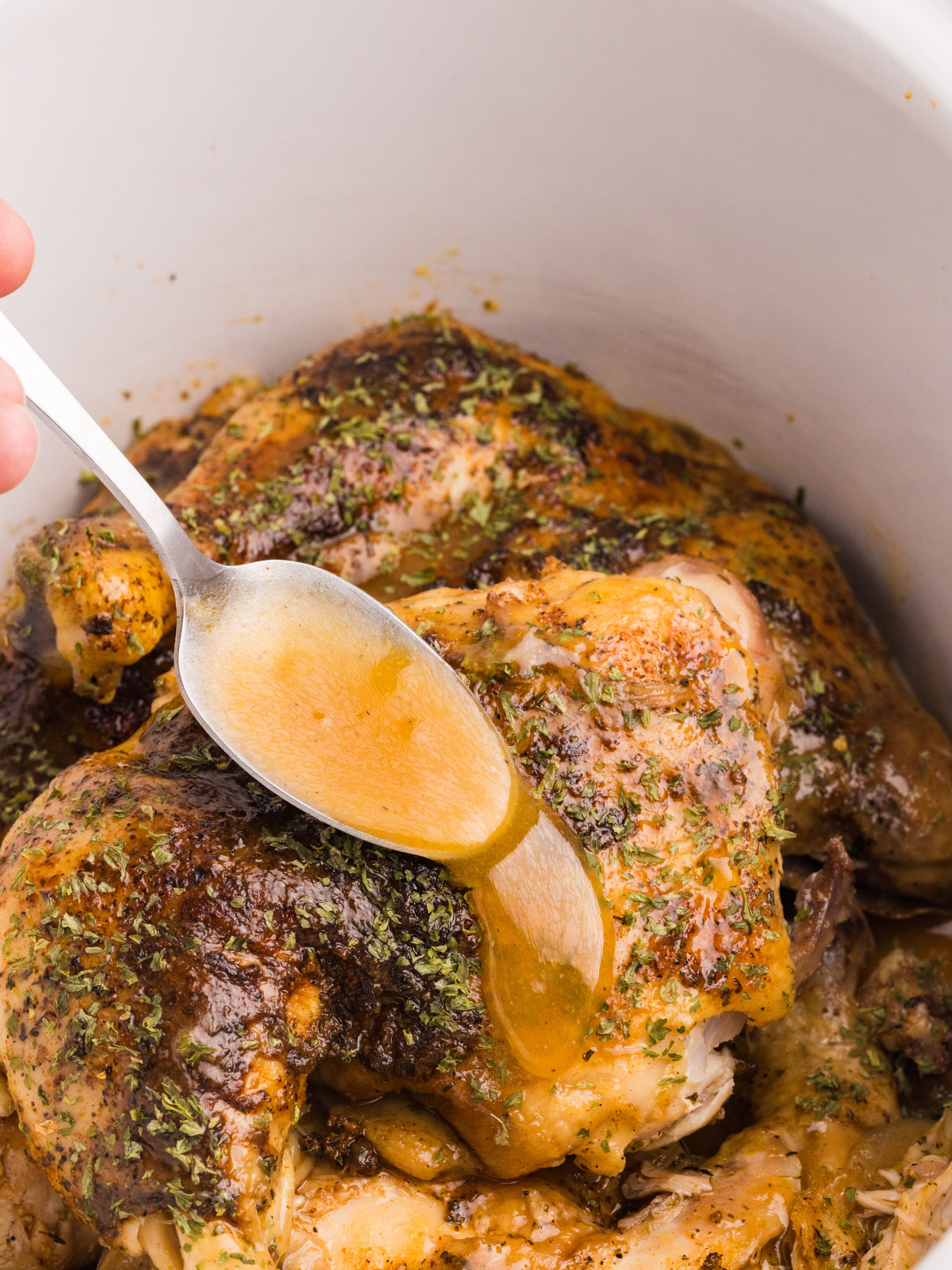 Slow Cooker Chicken Leg Quarters