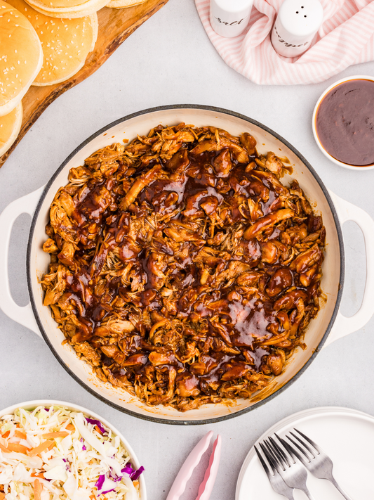 Dutch Oven Pulled Chicken