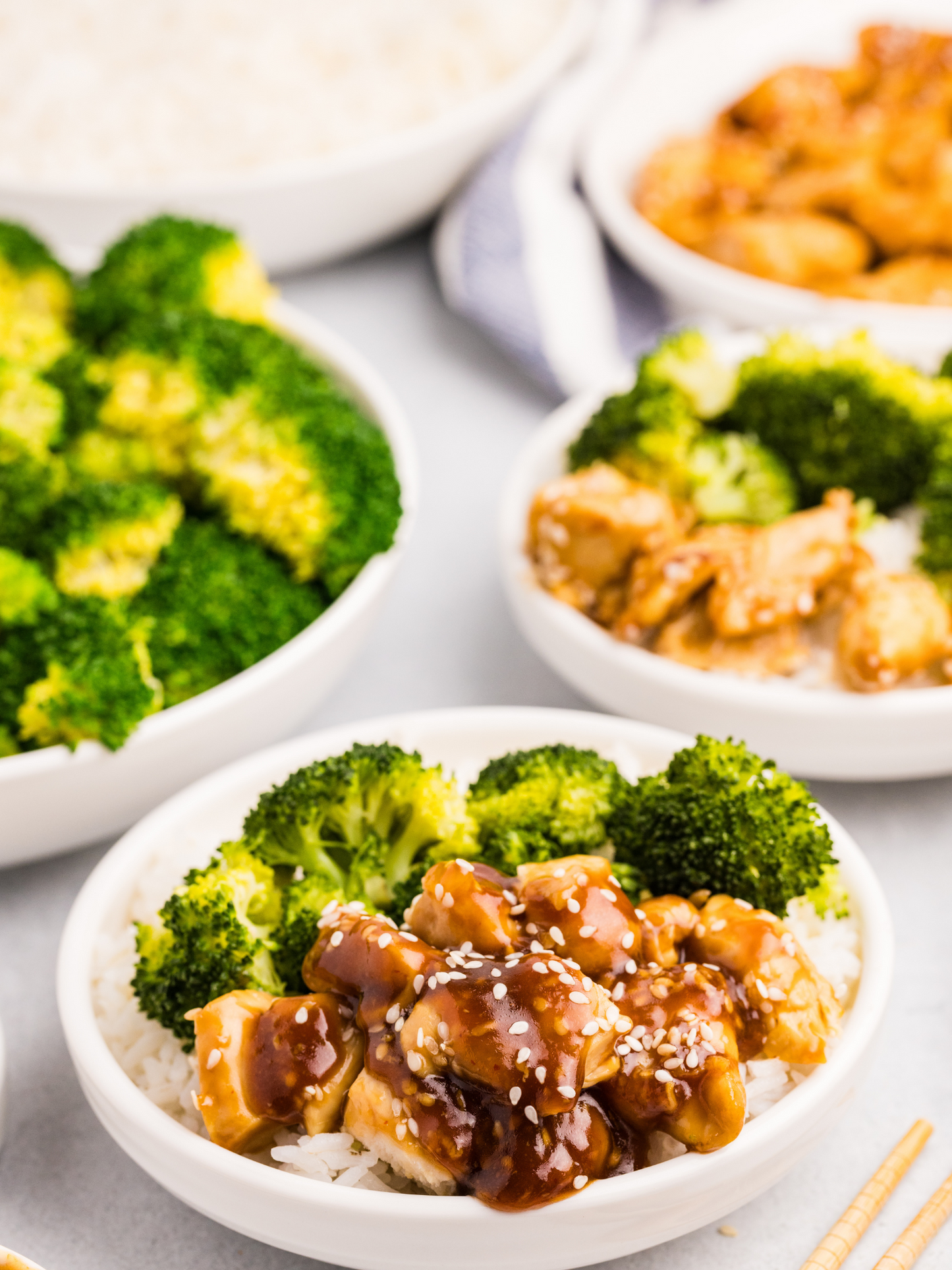 Teriyaki Chicken and Rice Bowls