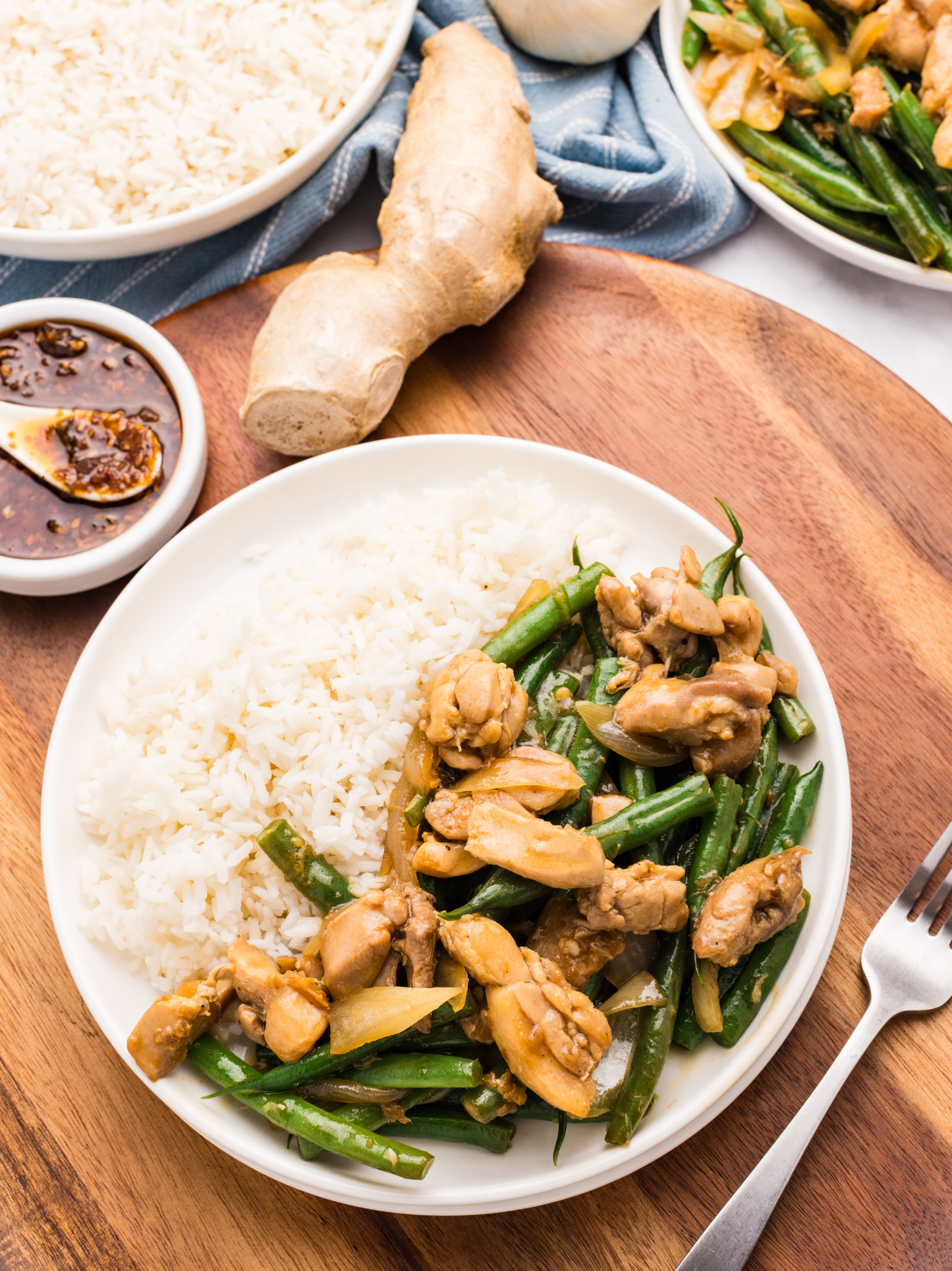Chicken and String Bean Stir Fry
