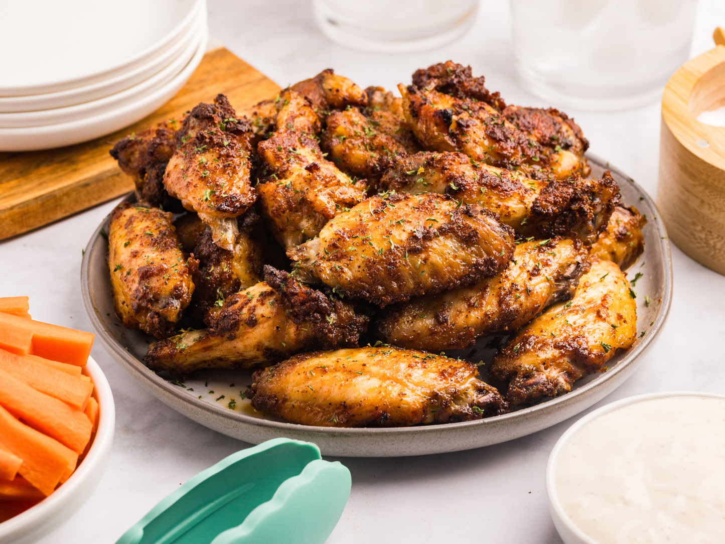 Spice Rubbed Chicken Wings