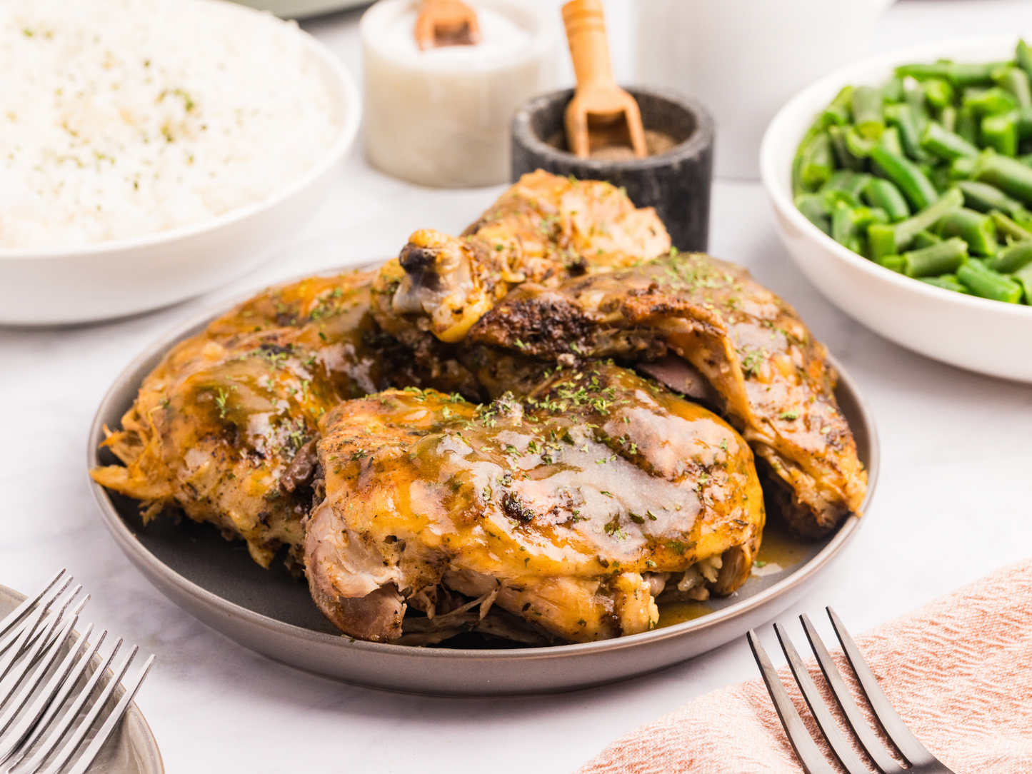 Slow Cooker Chicken Leg Quarters