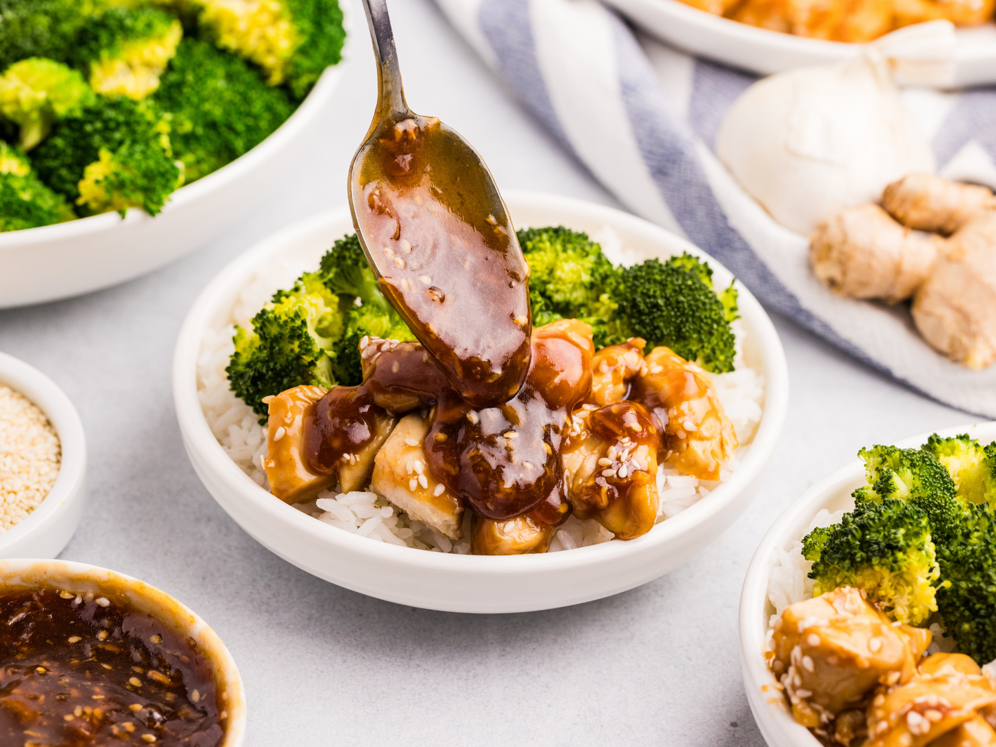 Teriyaki Chicken and Rice Bowls