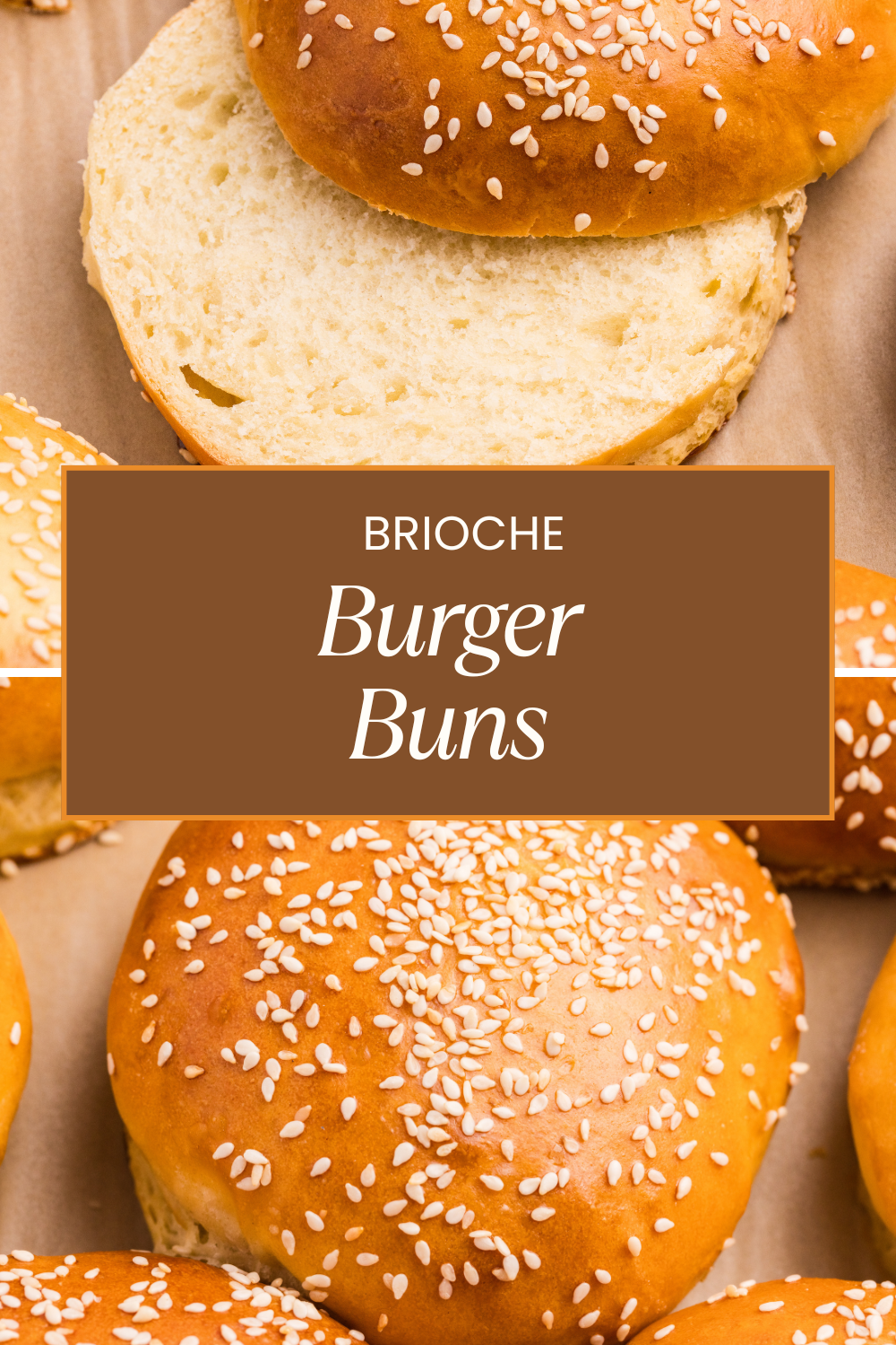 Brioche Burger Buns