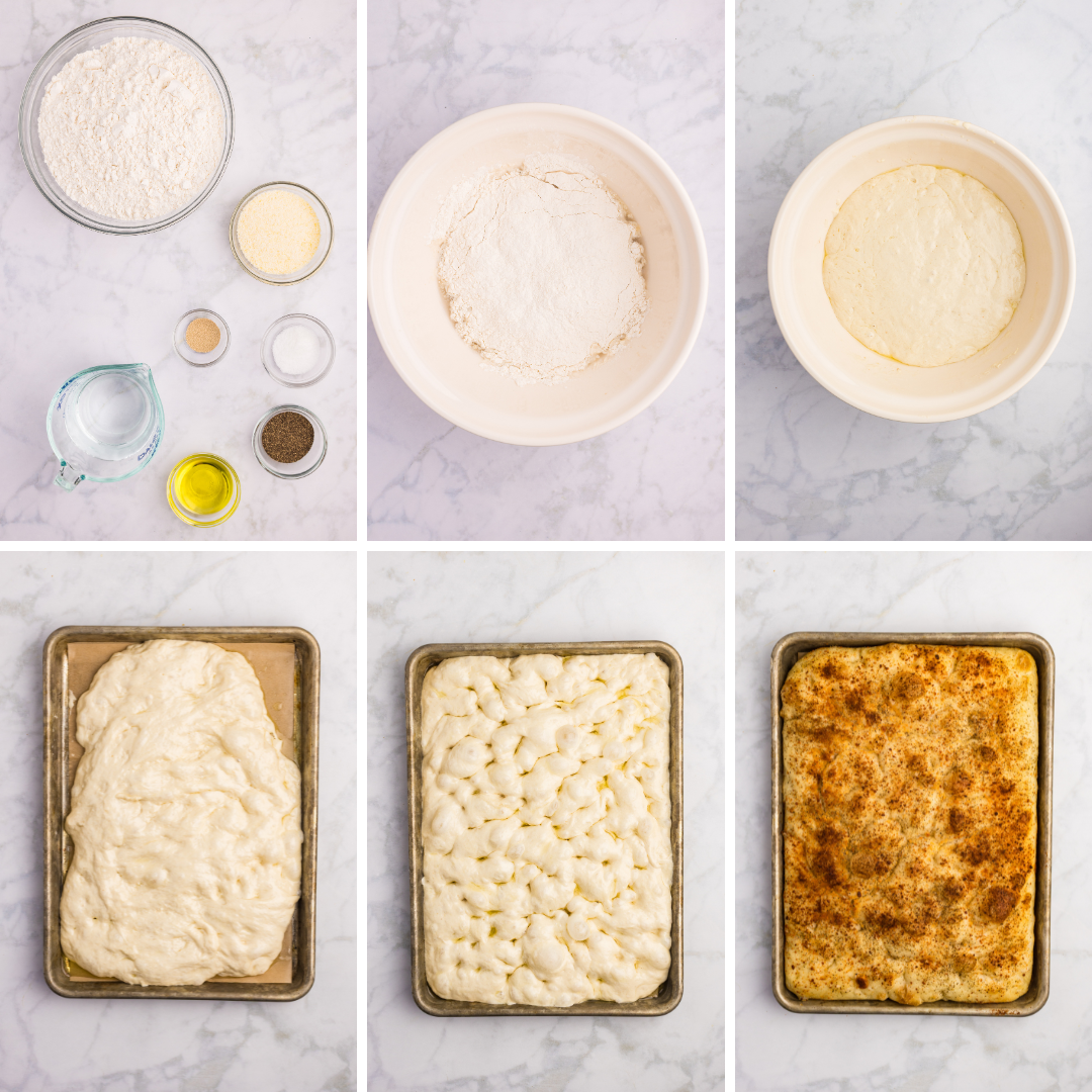 Black Pepper Focaccia