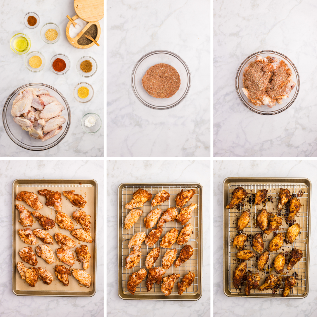 Spice Rubbed Chicken Wings