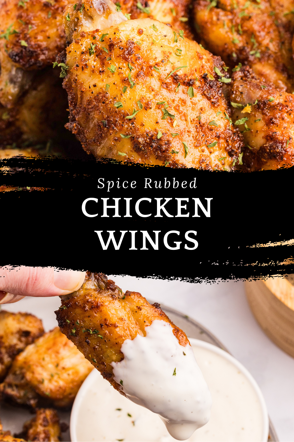 Spice Rubbed Chicken Wings