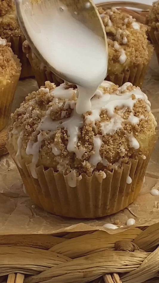 Cinnamon Streusel Muffins Reel